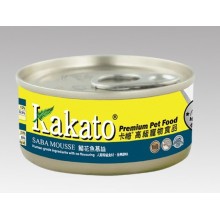 KAKATO 罐頭(鯖花魚慕絲) 70G